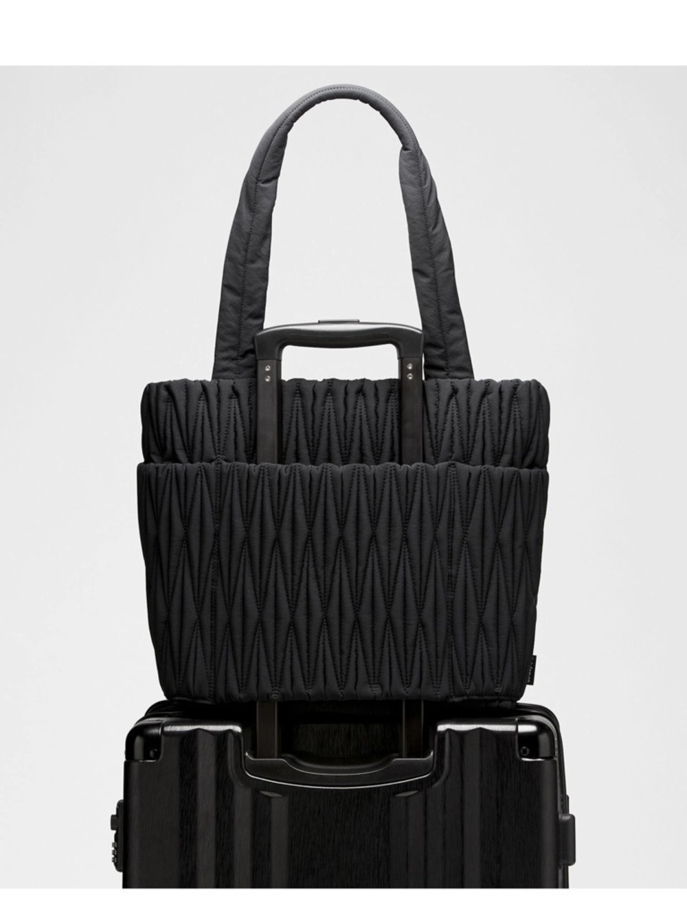 lululemon Black Diamond Quilted Tote Bag 14 L NWT women’s - Picture 16 of 16